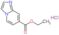 Imidazo[1,2-a]pyridine-7-carboxylic acid, ethyl ester, hydrochloride (1:1)