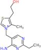 3-[(4-amino-2-ethylpyrimidin-5-yl)methyl]-5-(2-hydroxyethyl)-4-methyl-1,3-thiazol-3-ium