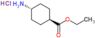 Cyclohexanecarboxylic acid, 4-amino-, ethyl ester, hydrochloride (1:1), trans-