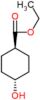 Cyclohexanecarboxylic acid, 4-hydroxy-, ethyl ester, trans-