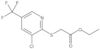 Ethyl 2-[[3-chloro-5-(trifluoromethyl)-2-pyridinyl]thio]acetate