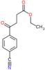 ethyl 4-(4-cyanophenyl)-4-oxobutanoate