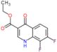 ethyl 7,8-difluoro-4-oxo-1,4-dihydroquinoline-3-carboxylate