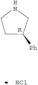 (3R)-3-phenylpyrrolidine hydrochloride