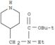 Carbamicacid, ethyl(4-piperidinylmethyl)-, 1,1-dimethylethyl ester (9CI)