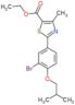 Ethyl 2-(3-bromo-4-isobutoxyphenyl)-4-methyl-5-thiazolecarboxylate