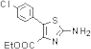 ethyl2-amino-5-(4-chlorophenyl)thiazole-4-carboxylate