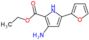 ethyl 3-amino-5-furan-2-yl-1H-pyrrole-2-carboxylate