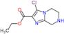 ethyl 3-chloro-5,6,7,8-tetrahydroimidazo[1,2-a]pyrazine-2-carboxylate