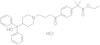 Ethyl 4-{4-[4-(hydroxydiphenylmethyl)-1-piperidinyl]-1-oxobutyl}-alpha,alpha-dimethylbenzeneacetat…