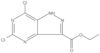 Ethyl 5,7-dichloro-1H-pyrazolo[4,3-d]pyrimidine-3-carboxylate