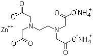 Zincate(2-), [[N,N′-1,2-ethanediylbis[N-[(carboxy-κO)methyl]glycinato-κN,κO]](4-)]-, ammonium (1:2…