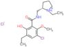 Benzamide, 3-chloro-5-ethyl-N-[[(2S)-1-ethyl-2-pyrrolidinyl]methyl]-6-hydroxy-2-methoxy-, hydrochl…