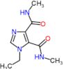 1-ethyl-N,N'-dimethyl-1H-imidazole-4,5-dicarboxamide
