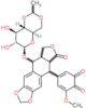 9-(5-methoxy-3,4-dioxocyclohexa-1,5-dien-1-yl)-8-oxo-5,5a,6,8,8a,9-hexahydrofuro[3',4':6,7]napht...