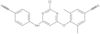 4-[[2-Chloro-6-[(4-cyanophenyl)amino]-4-pyrimidinyl]oxy]-3,5-dimethylbenzonitrile