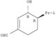 1-Cyclohexene-1-carboxaldehyde,3-hydroxy-4-(1-methylethyl)-, (3R,4R)-