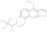 (2S)-1-[(4,8-dimethoxyfuro[2,3-b]quinolin-7-yl)oxy]-3-methylbutane-2,3-diol