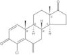 Androsta-1,4-diene-3,17-dione, 4-cloro-6-metilene-