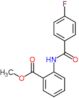 methyl 2-[(4-fluorobenzoyl)amino]benzoate