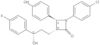 (3R,4S)-1-(4-Chlorophenyl)-3-[(3S)-3-(4-fluorophenyl)-3-hydroxypropyl]-4-(4-hydroxyphenyl)-2-azetidinone