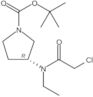 1,1-Dimetiletil (3R)-3-[(2-cloroacetil)etilamino]-1-pirrolidinocarboxilato