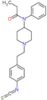 N-{1-[2-(4-isothiocyanatophenyl)ethyl]piperidin-4-yl}-N-phenylpropanamide