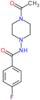 N-(4-acetylpiperazin-1-yl)-4-fluorobenzamide