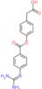 [4-({4-[(diaminomethylidene)amino]benzoyl}oxy)phenyl]acetic acid methanesulfonate (1:1)