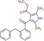 Methyl 2,5-dimethyl-4-[2-(phenylmethyl)benzoyl]-1H-pyrrole-3-carboxylate