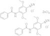 4-Benzoylamino-2,5-dimethoxy aniline, diazonium salt