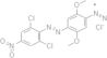 4-[2-(2,6-Dichloro-4-nitrophenyl)diazenyl]-2,5-dimethoxybenzenediazonium