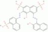 trisodium 4-hydroxy-5-[(2-hydroxynaphthyl)azo]-3-[(4-sulphonatonaphthyl)azo]naphthalene-2,7-disu...