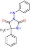 (5S)-5-methyl-5-phenyl-3-(phenylamino)imidazolidine-2,4-dione