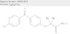 Propanoic acid, 2-[4-(4-chlorobenzoyl)phenoxy]-2-methyl-, 1-methylethyl ester