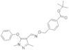 1,1-Dimetiletil 4-[[[[(1,3-dimetil-5-fenoxi-1H-pirazol-4-il)metileno]amino]oxi]metil]benzoato