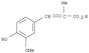 2-Propenoic acid,3-(4-hydroxy-3-methoxyphenyl)-2-methyl-