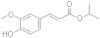 Isopropyl ferulate