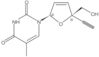 2′,3′-Didehydro-3′-deoxy-4′-ethynylthymidine