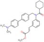 methyl (2E)-3-{3-[(cyclohexylcarbonyl){[4'-(dimethylamino)biphenyl-4-yl]methyl}amino]phenyl}prop-2-enoate