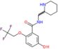 5-hydroxy-N-(piperidin-2-ylmethyl)-2-(2,2,2-trifluoroethoxy)benzamide