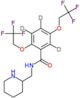 2,4,5-trideuterio-N-(2-piperidylmethyl)-3,6-bis(2,2,2-trifluoroethoxy)benzamide
