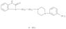 2H-Benzimidazol-2-one,1,3-dihydro-1-[2-[4-[3-(trifluoromethyl)phenyl]-1-piperazinyl]ethyl]-,hydrochloride (1:1)