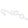 4-[2-[2-[(2R)-2-Methyl-1-pyrrolidinyl]ethyl]-5-benzofuranyl]benzonitrile