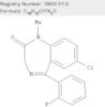 2H-1,4-Benzodiazepin-2-one, 7-chloro-5-(2-fluorophenyl)-1,3-dihydro-1-methyl-