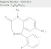 2H-1,4-Benzodiazepin-2-one, 5-(2-fluorophenyl)-1,3-dihydro-1-methyl-7-nitro-