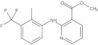 Methyl 2-[[2-methyl-3-(trifluoromethyl)phenyl]amino]-3-pyridinecarboxylate