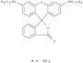 Spiro[isobenzofuran-1(3H),9'-[9H]xanthen]-3-one,3',6'-bis(phosphonooxy)-, ammonium salt (1:4)