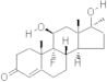 Androst-4-en-3-one, 9-fluoro-11,17-dihydroxy-17-methyl-, (11β,17β)-