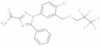 1-[4-chloro-3-((2,2,3,3,3-pentafluoropropoxy)methyl)phenyl]-5-phenyl-1H-1,2,4-triazole-3-carboxami…